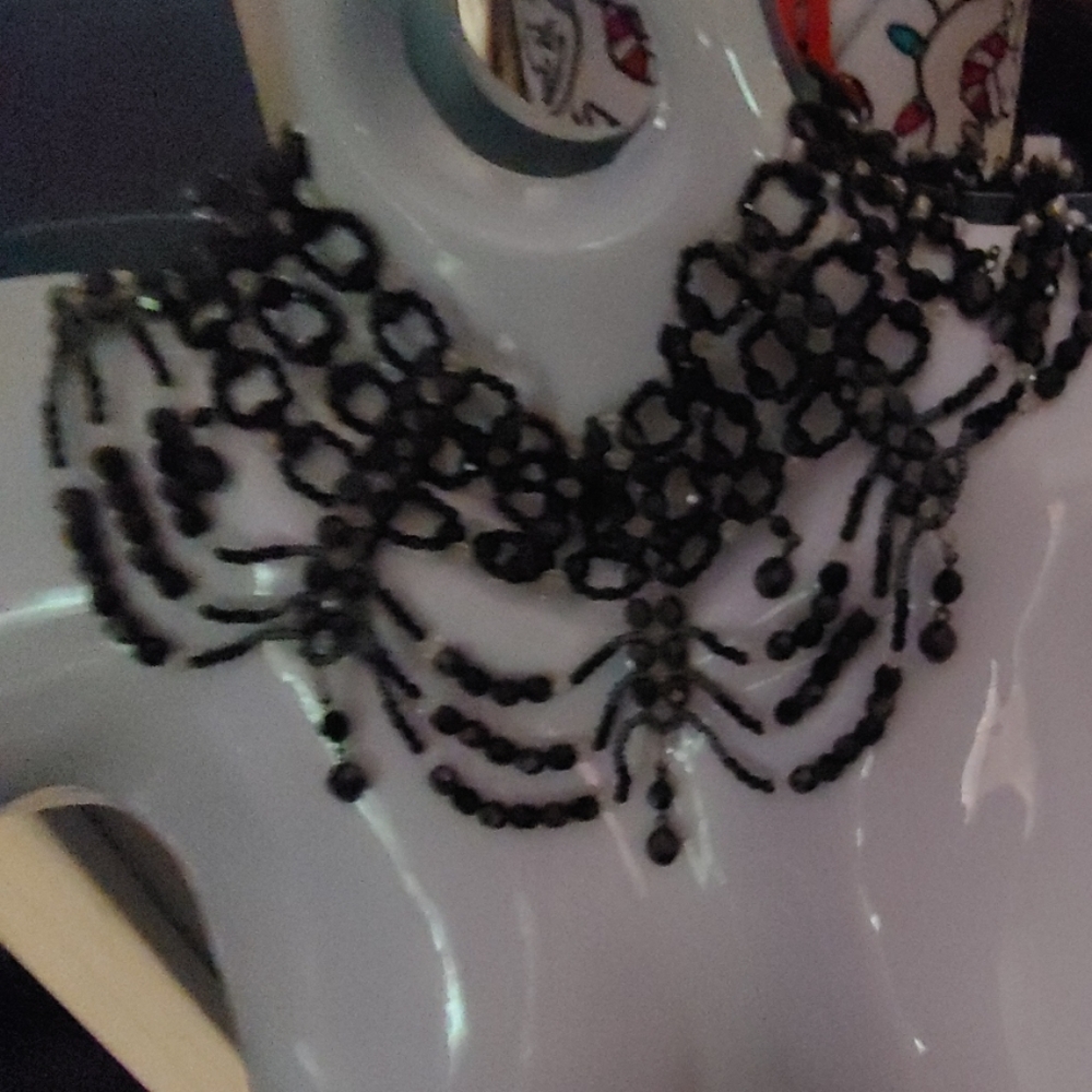 Vintage beaded choker